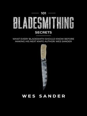 cover image of Bladesmithing